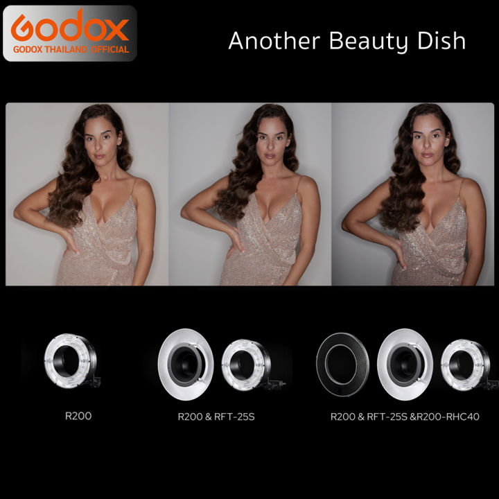 godox-ring-flash-head-r200-200w-5800k-ไฟแฟลชถ่ายแบบ-ถ่ายสินค้า-ถ่ายมาโคร-ถ่ายวิดีโอ-รับประกันศูนย์-godox-thailand-3ปี
