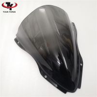 For Kawasaki ZX10R ZX 10R 2016 2017 2018 2019 Black ZX-10R Windshield WindScreen Double Bubble 16 17 18 19