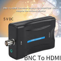 BNC เป็น HDMI Converter Display HD 1080 p/720 P วิดีโออะแดปเตอร์เฝ้าระวังการตรวจสอบ