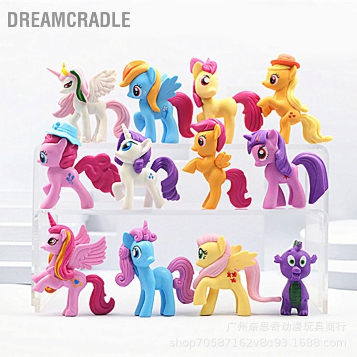 โพนี่-โพนี่ยูนิคอน-ของเล่นเด็กผญ-dreamcradle-โมเดลฟิกเกอร์-รูปม้าโพนี่เจ้าหญิง-หลากสี-ขนาดเล็ก-น่ารัก-สําหรับตกแต่งบ้าน