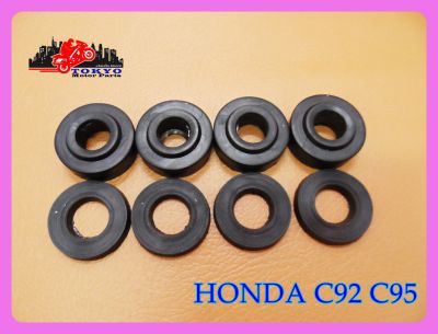 HONDA C92 C95 UNDER FUEL TANK RUBBER SET (4 PAIRS) // ยางรองถังน้ำมัน (เซ็ท 4 คู่) มอเตอร์ไซค์ฮอนด้า