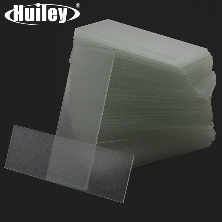 50 Pieces Frosted Glass Slides Blank Microscope Slides Single Full
