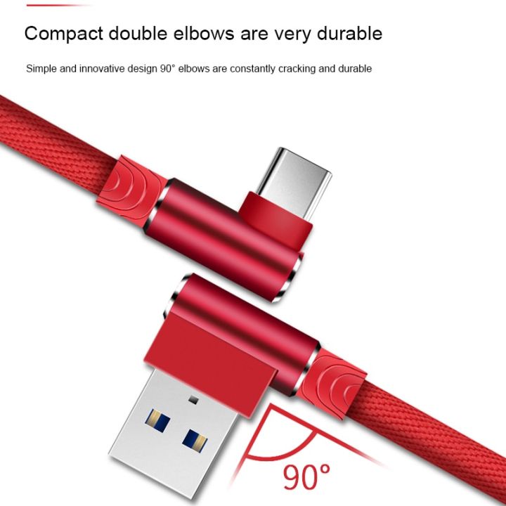 3m-usb-type-c-cable-for-samsung-s21-s20-xiaomi-mi-11-huawei-90-degree-fast-charging-usb-c-micro-usb-charger-data-long-wire-cord-wall-chargers