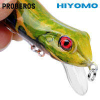 PROBEROS 1PCS Top Water Soft Frog Fishing Lure 5.5ซม. 9.5G เหยื่อปลอมประดิษฐ์8 # BKB Hook Sneakhead Toman Casting เครื่องมือตกปลา DW442