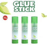 กาวแท่ง กาว GLUE STICK 26 กรัม  เนื้อกาวสีขาว กาว ใช้งานง่าย ไม่เหม็น ติดเรียบ ไม่เลอะเทอะ พกพาสะดวก  เครื่องเขียน อุปกรณ์การเรียน พร้อมส่ง