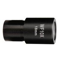 20pcs 10X Microscope Eyepiece Wide Angle Optical Lenses Adapter Field 18mm Professional Ocular Lens Standard