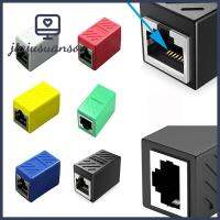 JIAJUSUANSOU ตัวเชื่อมต่อ RJ45ที่ทนทานคุณภาพสูงกิกะบิตอินเตอร์เฟซกล่องขยายสัญญาณ Kabel อะแดปเตอร์ขยาย RJ45อะแดปเตอร์อีเทอร์เน็ตการเชื่อมต่ออินเทอร์เน็ตกิกะบิตตัวต่อที่คั่นอินเตอร์เฟส