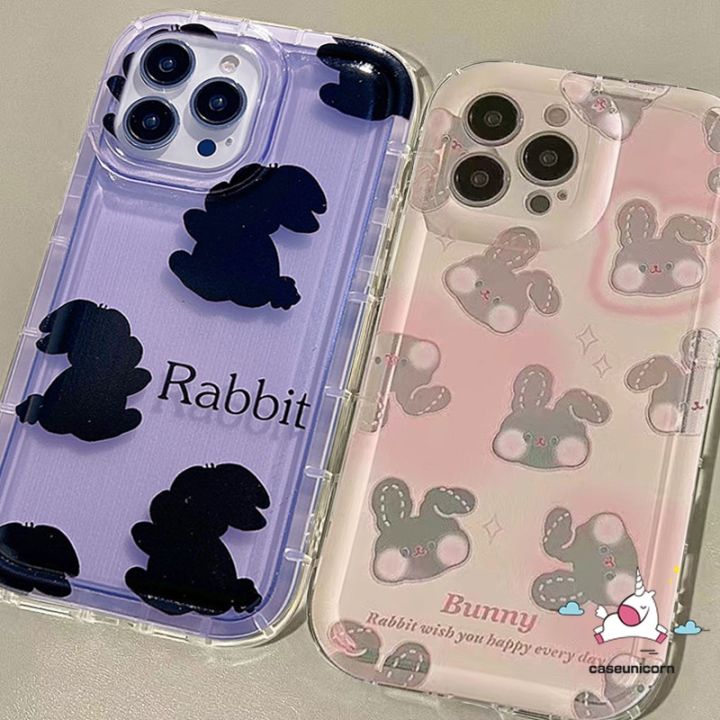 เคส-a55สำหรับ-a16-oppo-a12-a54-a17-เคส-a95-a57-a3s-a16s-a7-a31-a77-a96a16k-a9-a52แอร์แบ็กการ์ตูนดอกไม้กระต่ายเคสที่มีความคิดสร้างสรรค์