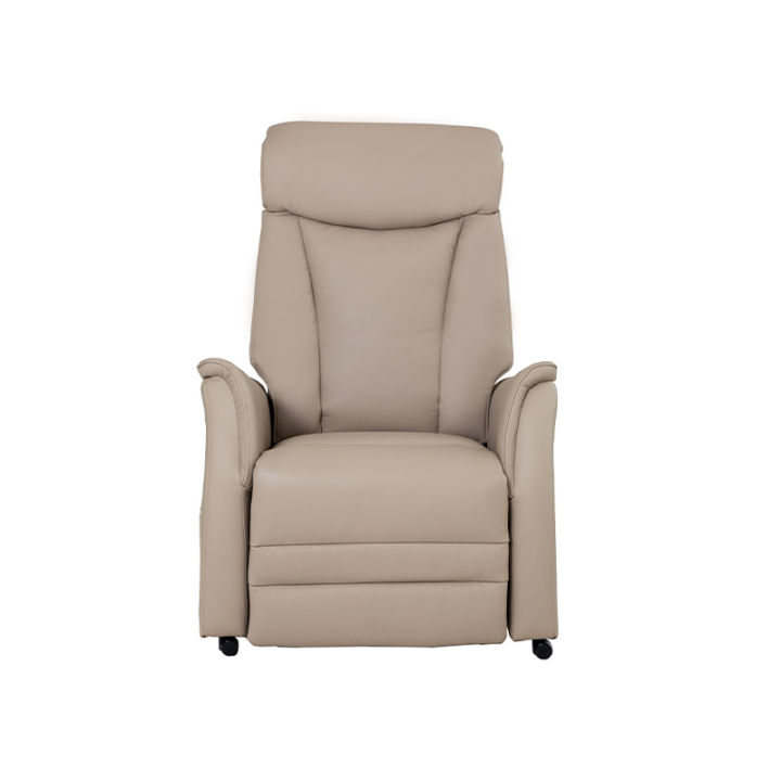 modernform-recliner-รุ่น-chilton-เก้าอี้ปรับนอน-หนังแท้-สีเทา