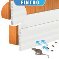 【JJA Decoration】 FINTOO เทปกันลมกันเสียงแถบที่กั้นของหล่นซีลใต้ประตู