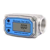 Portable Flow Meter Digital Fuel Flowmeter 1inch Flow Meter Anti-Interference