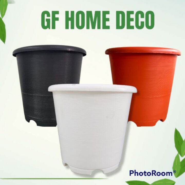 (GFE) 20CM DIAMETER PASU/1093/8''lPastic Nursery Flower Pot High (Pasu