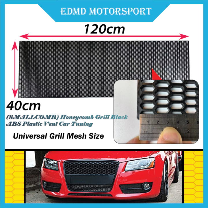 Honeycomb Grill Black ABS Plastic vent car tuning universal Grill Mesh ...