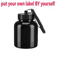 【CW】 ZK20 Protein Bottle With Whey Keychain Funnel Medicine Small Cup Outdoor