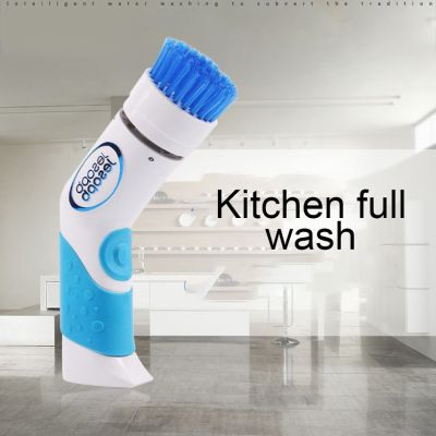 Handheld Electric Dishwasher Mini Dishes Washing Machine Kitchen Bowl Cleaning dishwashing Bath Cleaner Replaceable Brush