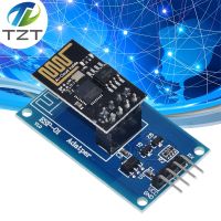 TZT ESP8266 ESP-01 โมดูลอะแดปเตอร์ไร้สาย Serial WiFi 3.3V 5V Esp01 Breakout PCB Adapters เข้ากันได้สําหรับ arduino