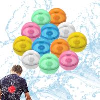 Magnetic Reusable Water Balloons Refillable Water Balloon Quick Fill Self Sealing Water Bomb Splash Balls for Kids Swimming Pool