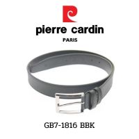 Pierre Cardin (ปีแอร์ การ์แดง) เข็มขัดหนังแท้  เข็มขัดหัวเข็ม เข็มขัดรัดเอว เข็มขัดผู้ชาย รุ่น GB7-1816 BBK พร้อมส่ง ราคาพิเศษ