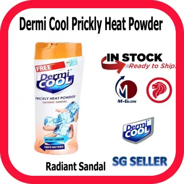 FREE Rs. 28/- DOUBLE COOL OFFER Dermi COOL PROKLY HEAT POWDER SANDAL 3 10..