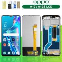 [2023ร้อน] 6.22นิ้วสำหรับ A12 Oppo 2020หน้าจอดิจิตอลสัมผัสหน้าจอ LCD ทั่วโลกกับ Fram แทนการประกอบสำหรับ Oppo A12s จอแสดงผล LCD