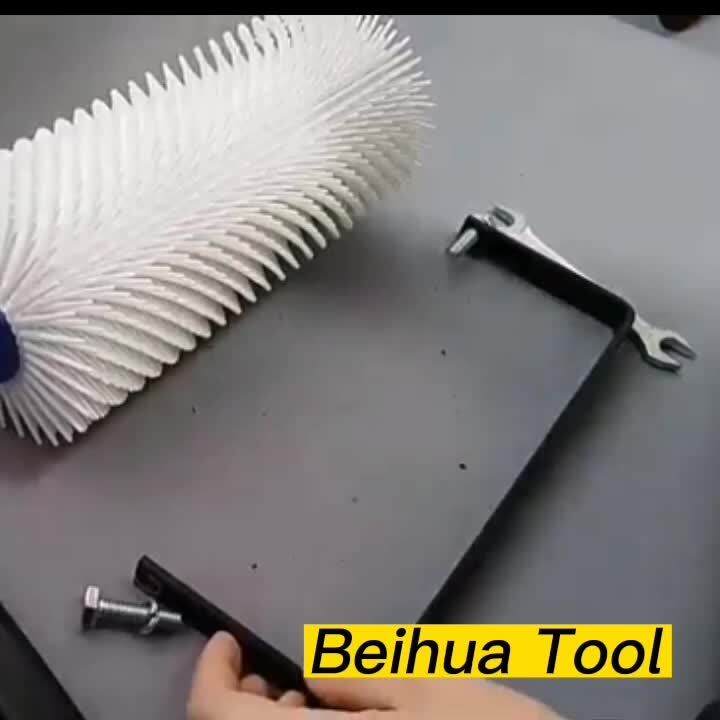 202310inch Spiked Roller Brush Selfleveling Cement Tools 25cm Plastic