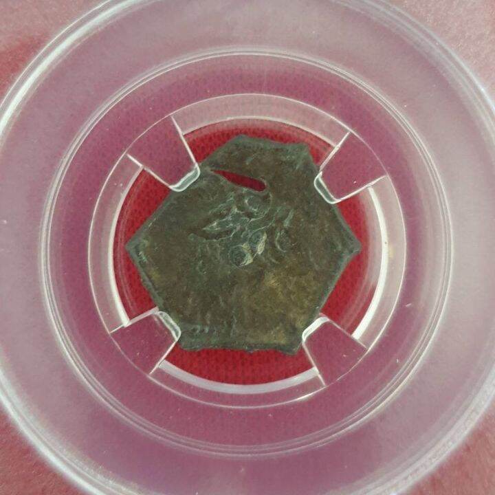 Ancient Coin Johor Sultanate Katun (18th Century) Sultan Aluaddin