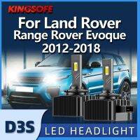 Kingsofe 2ชิ้นไฟหน้ารถมอเตอร์ไซค์แบบ Led D3s 110W 12V 6000K Hid Bulb สำหรับ Land โรเวอร์เรนจ์โรเวอร์ Evoque 2012 2013 2014 2015 2016 2017 2018