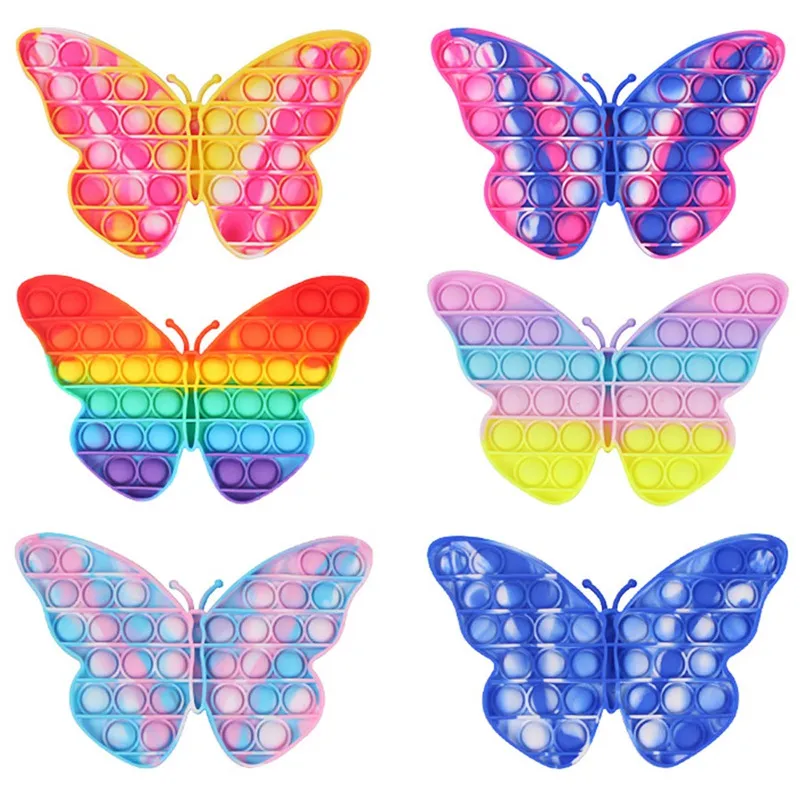Cartoon Rainbow Butterfly Push Pop Bubble Fidget Sensory Toys,Decompression Toy Gift | Lazada PH Cartoon Rainbow Butterfly Push Pop Bubble Fidget Sensory Toys,Decompression Toy Gift | Lazada PH