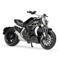 【2023】 Mamas &amp; Babies 1:18 Ducati S Black SuperMotor มอเตอร์ไซค์ดายโมเดลหล่อ