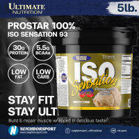 ?ULTIMATE NUTRITION? PROSTAR 100% ISO SENSATION 93 [5 lb] โปรตีนคุณภาพสูง ปราศจากไขมัน