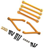 Metal Chassis Rod Chassis Tie Links Set for FMS FCX24 1/24 RC Crawler Car Upgrades Parts Accessories