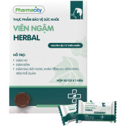 Viên Ngậm Herbal, hỗ trợ điều trị các biểu hiện do ho viêm họng