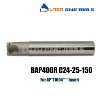 BAP400R C24-25-150-2T เครื่องตัดไหล่ Face Mill สําหรับเครื่องมิลลิ่ง เต้าเสียบโรงงาน เครื่องตัดมิลลิ่ง 150 มม. สําหรับ APMT / APKT1604 แทรก