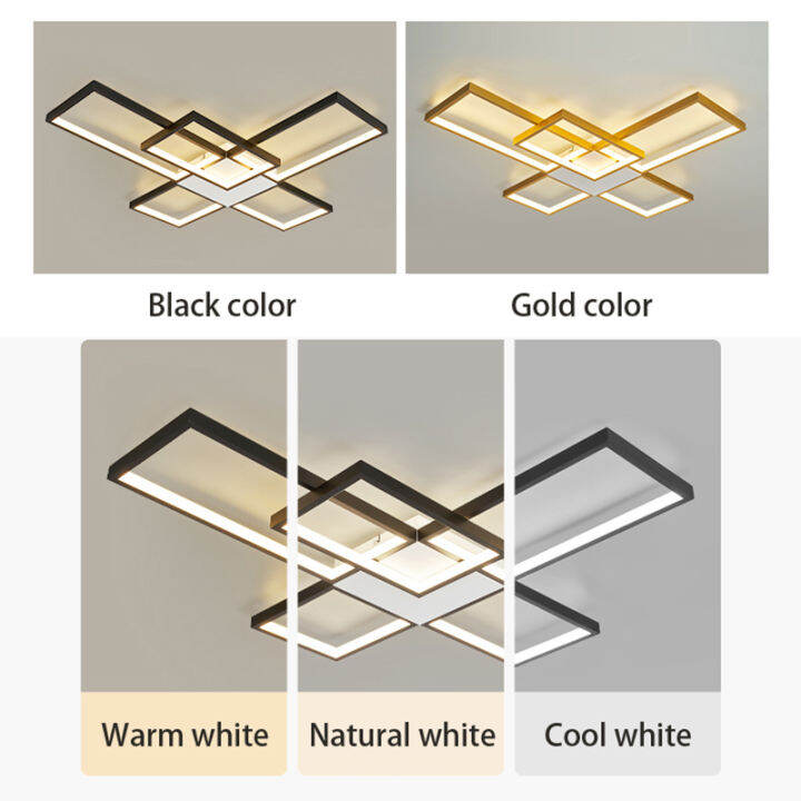 new-modern-led-ceiling-lights-for-livingroom-bedroom-lustre-home-decor-dimmable-ceiling-light-blackgold-ceiling-lamp-fixtures