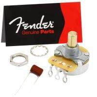 พอทFender® วอลุ่มกีตาร์ไฟฟ้า /สวิทช์โทน 250K Split Shaft Potentiometer (0990830000)