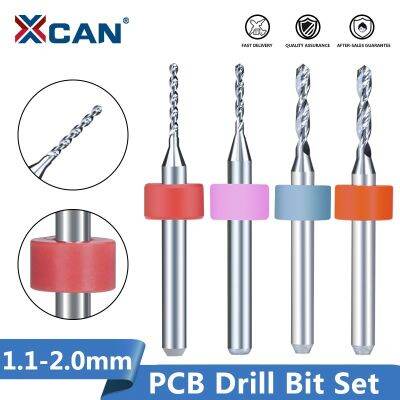 【DT】hot！ XCAN 10Pcs 1.1mm-2.0mm Import Carbide PCB Bits Print Circuit Board Drilling Bit Set