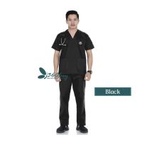 3PC ชุดผ่าตัดแพ ชุดสครับแพทย์ ชุดสครับ ชุดแพทย MEDICAL SCRUB SUIT FOR MAN &amp; WOMEN / TOP+PANTS