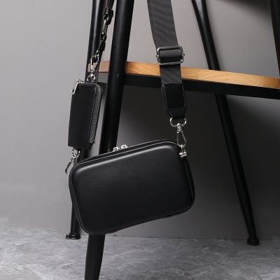 2022 New Style Korean Version Mens Box Bag Brand Messenger Fashion Unique Trendy Small Square Casual Shoulder