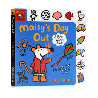 Mouse Bobos day English original picture book maisy S day out: a first words book Liao Caixing book list early childhood cognitive English Enlightenment childrens English parent-child reading picture books