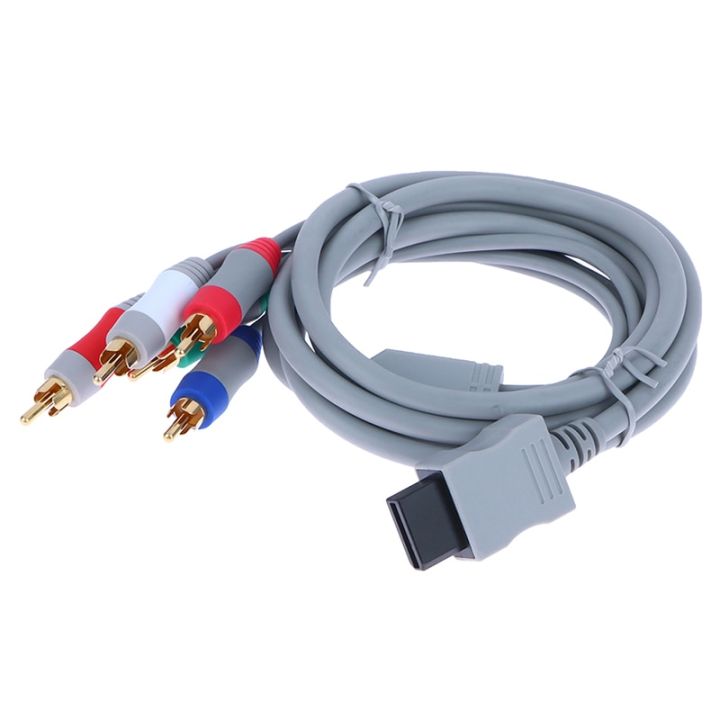 1-8m-component-hdtv-1080p-av-cable-for-wii-audio-video-cable-adapter-cable-cord-5rca-for-wii-u-cables