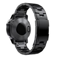 ▨ Szybkie dopasowanie tytanowy metalowy pasek do zegarka 22mm 26mm do paska zegarka Garmin Fenix 7X 7 Solar / 6 Pro / 5 Plus/instynkt/epix Gen 2