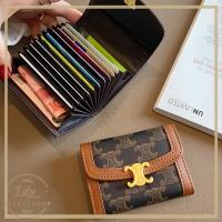 กระเป๋าสตางค์ใบสั้นสำหรับผู้หญิง,กระเป๋าสตางค์ Dompet Koin กระเป๋าใส่นามบัตรขนาดเล็กของผู้หญิงกระเป่าใส่เหรียญสำหรับผู้หญิงกระเป๋าสตางค์แบบพับกระเป๋าสตางค์ขนาดเล็กกระเป๋าใส่บัตรบอบบาง