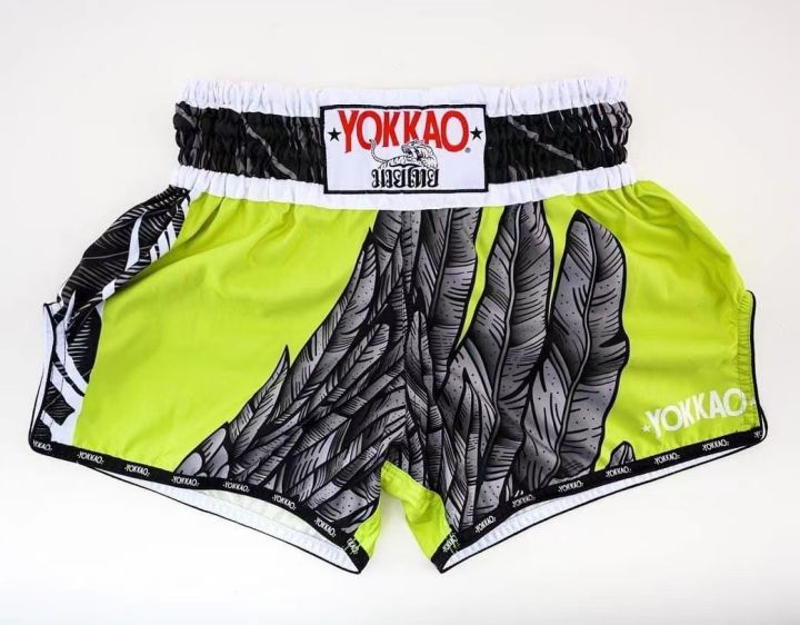 yokkao-กางเกงมวยไทยนำเข้าจากประเทศไทยแท้การต่อสู้-sanda-มวยต่อสู้กีฬากางเกงขาสั้นชายและหญิง-gratis-ongkir