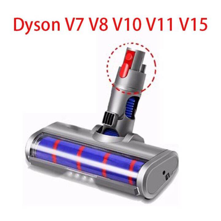 แปรงถูพื้นเครื่องดูดฝุ่นสำหรับ-dyson-v6-v7-v8-v10-v11-v12-v15ตัวกรองแปรงหัวดูดเครื่องใช้ในบ้านอุปกรณ์เสริม