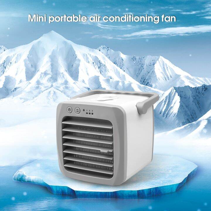 พร้อมส่-arctic-air-mini-พัดลมแอร์-คุณภาพคงทน-เครื่องทำความเย็น-แอร์ตั้งโต๊ะขนาดเล็ก-พัดลมไอเย็น-ขนาดเล็ก-พกพาง่าย