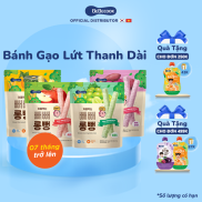 Bánh gạo lứt ăn dặm cho bé BeBecook thanh dài vừa vặn tay trẻ khi cầm gói