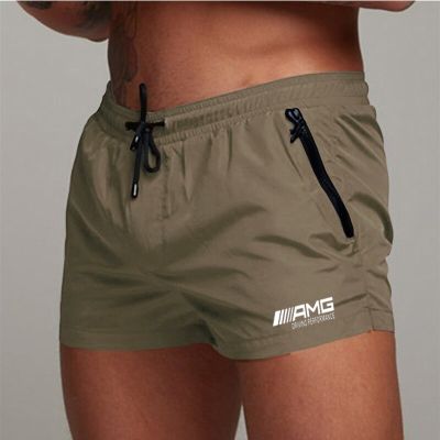 Mens Swimwear Brief Quick Dry Beach Shorts Sexy Swimsuit Summer Swimming Trunks For Bathing Casual Pants Sunga Surf Volleybal