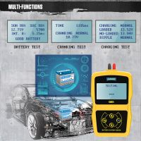 ZZOOI AUTOOL BT360 12V Car Battery Load Tester Diagnostic Tester Automotive Analyzer Multi-Language Digital Tester Charging Scanner