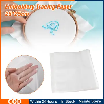 5Sheets Transfers Paper/ Water Soluble Embroidery Stabilizer