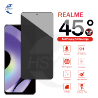 สำหรับ OPPO Realme 10 9 9i 8S 8i 7 7i 6 6i 5 5S 5i Pro + 5 5G กระจกป้องกันการแอบมองกระจกนิรภัยป้องกันทุกสัดส่วนฟิล์มปกป้องหน้าจอ